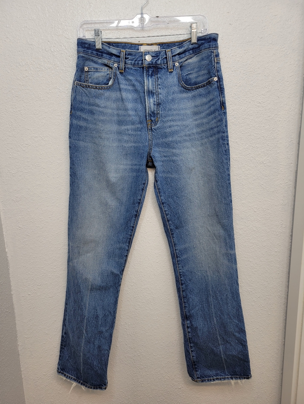 Madewell Alexa Chung for Madewell Franny Straight Jean in Oakwick Wash - Picture 5 of 10